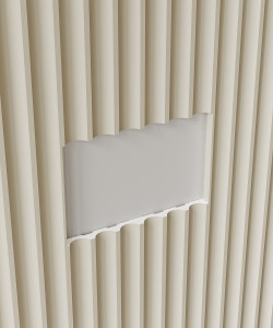 Рейка RX007, 30х23, 2800мм, Экополимер/30