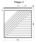 3D панели PIFAGOR 1 platinum