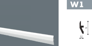 NMC Wallstyl карниз W-01 /60мм NMC Wallstyl карниз W-01 /60мм